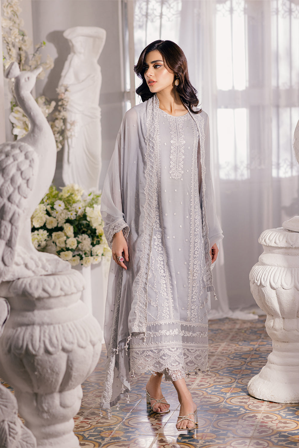 Azure Luxury Embroidered Collection