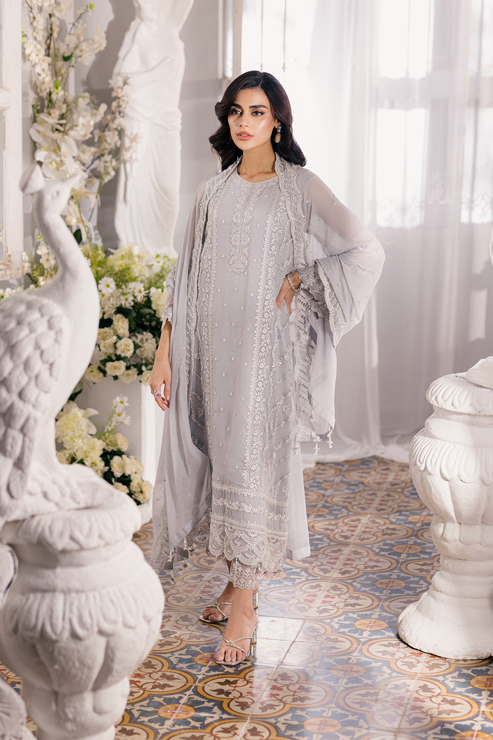 Azure Luxury Embroidered Collection