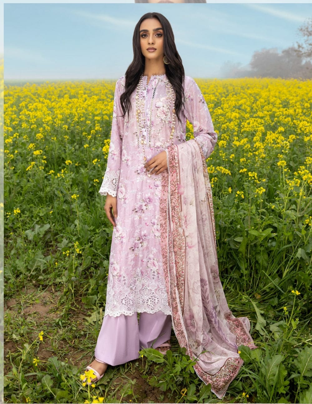 Adan's Libas Sarson Embroidered Lawn Collection