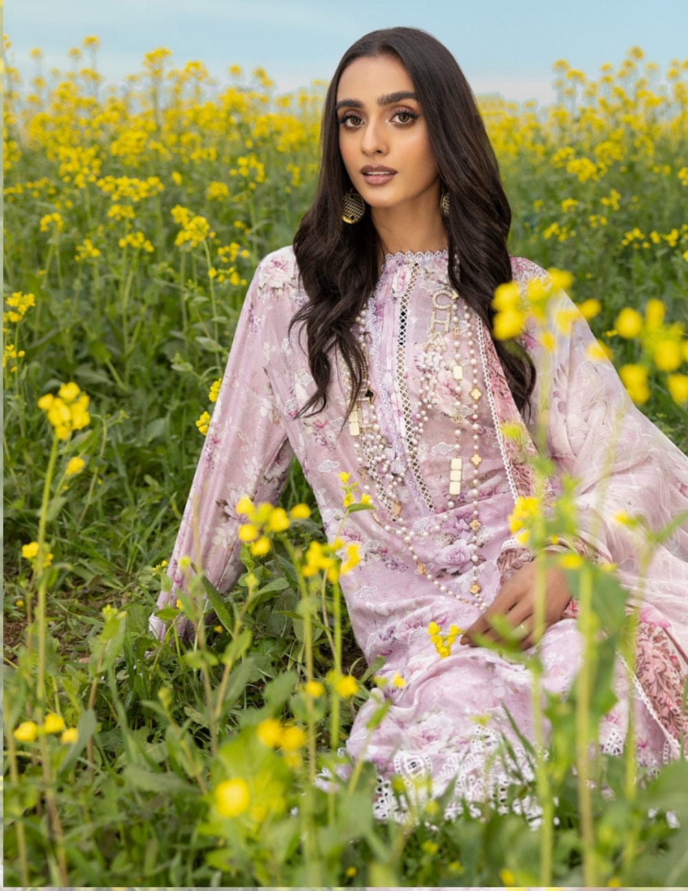 Adan's Libas Sarson Embroidered Lawn Collection