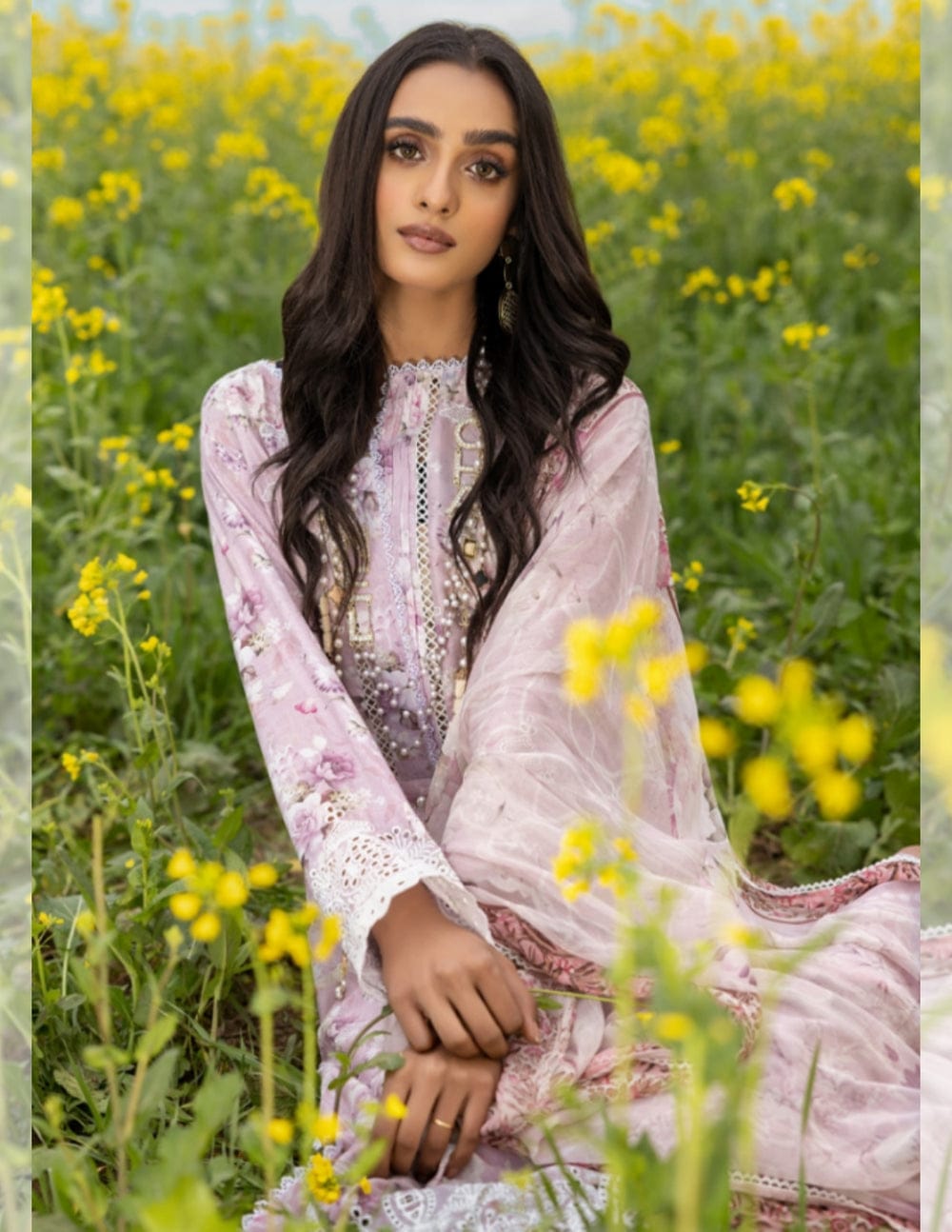 Adan's Libas Sarson Embroidered Lawn Collection