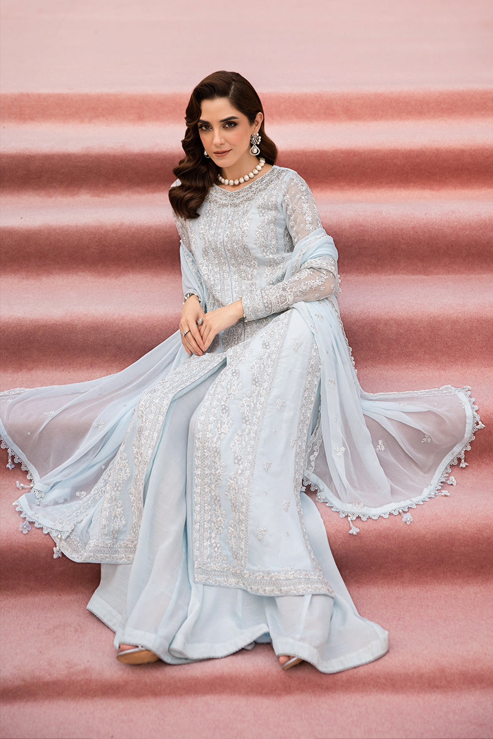 Azure Luxury Embroidered Collection