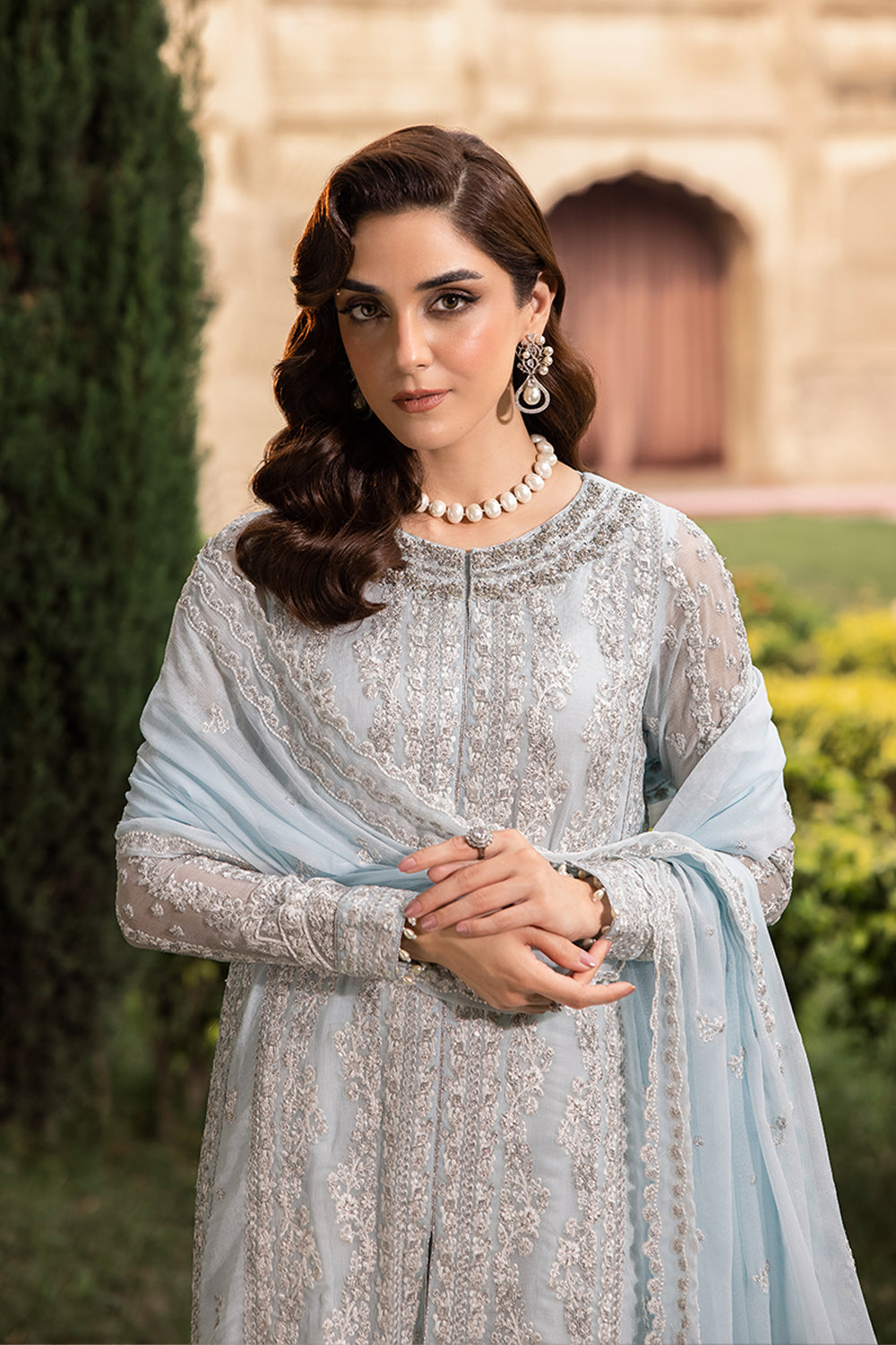 Azure Luxury Embroidered Collection