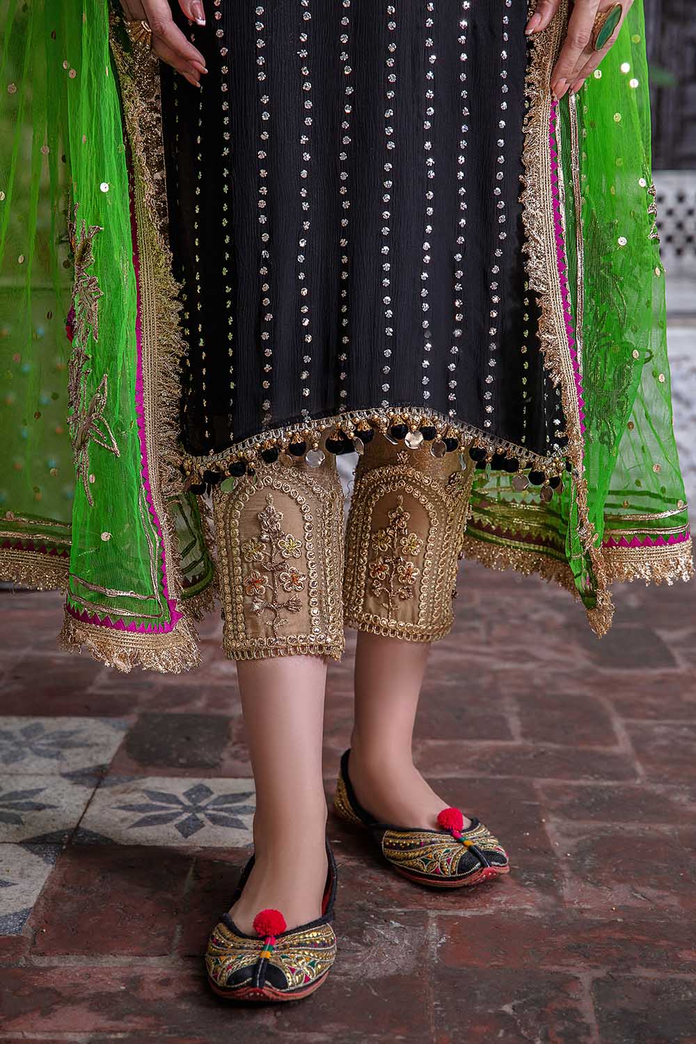 Khudabaksh Chiffon Suit 100% Original