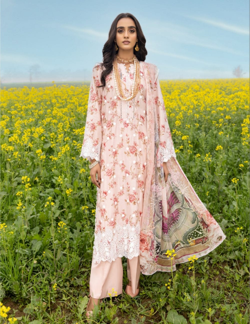 Adan's Libas Sarson Embroidered Lawn Collection