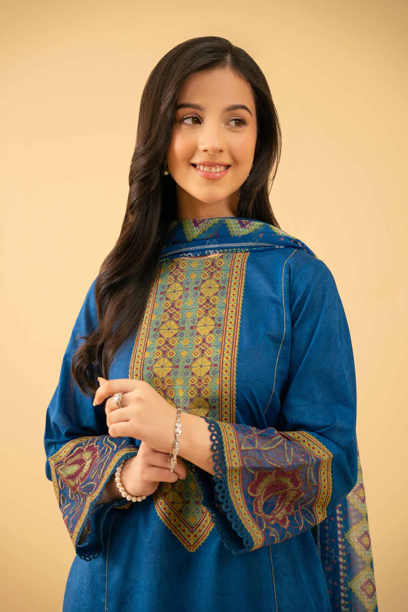 2 Pc Embroidered Suit By Nishat Linen