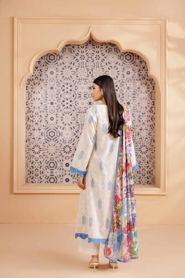 Nishat Linen Embroidered Suit