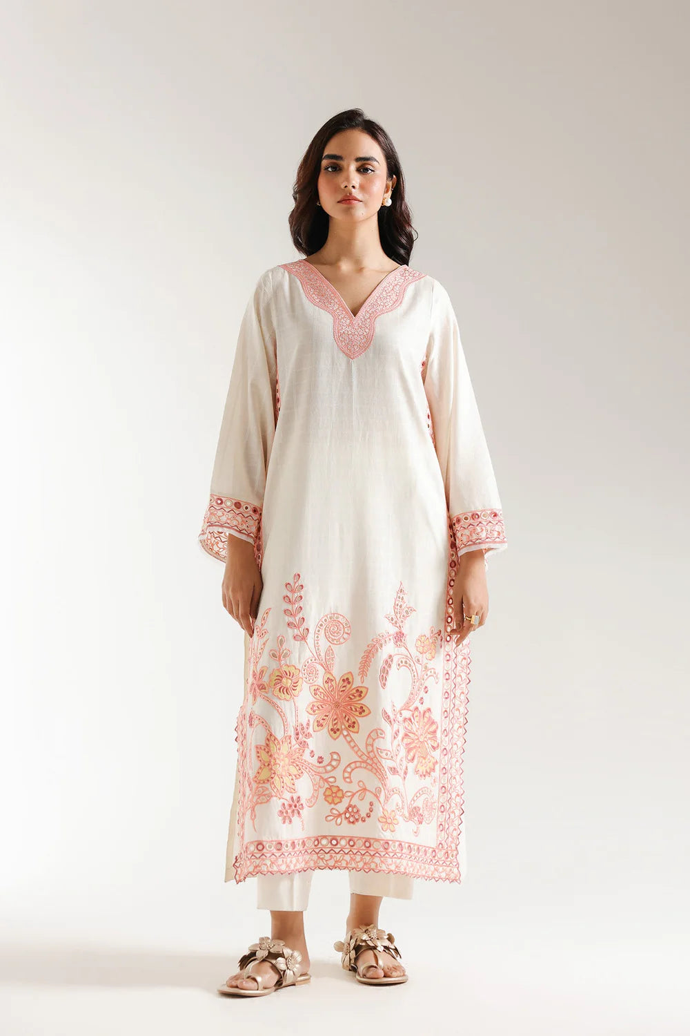 Ethnic Embroidered 1pc