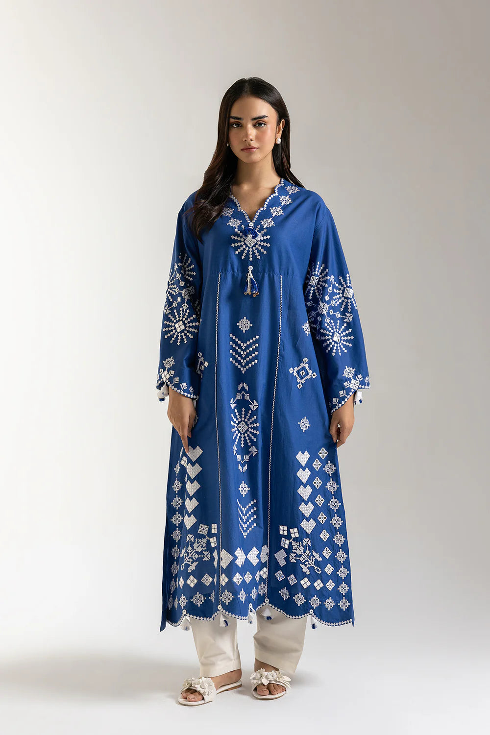 Ethnic Embroidered 1pc