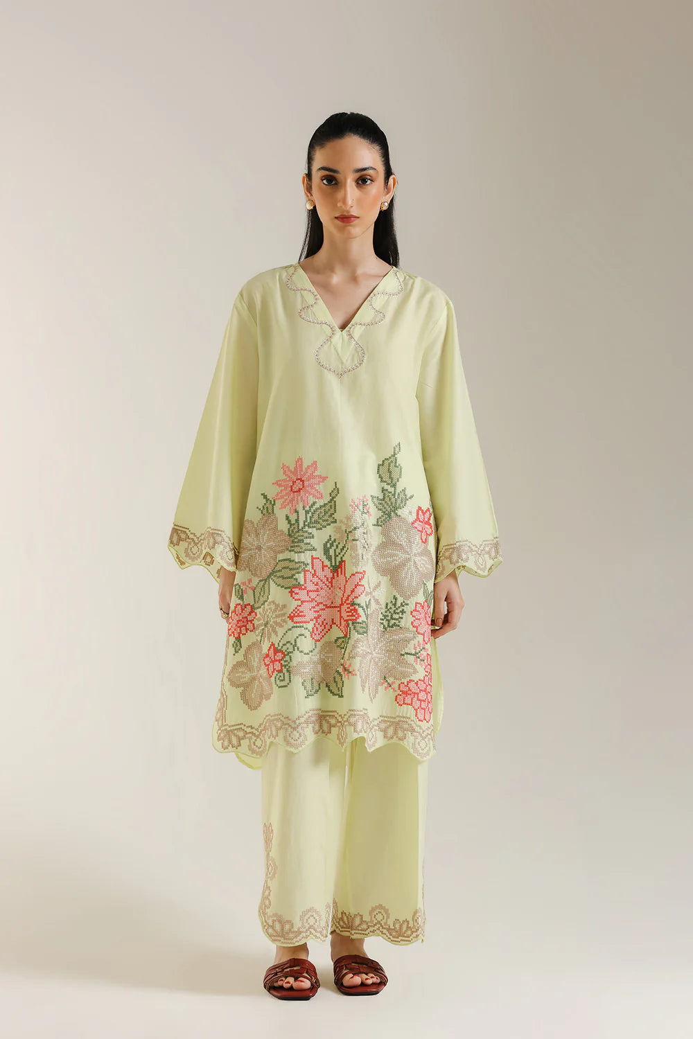 Ethnic Embroidered 2pc