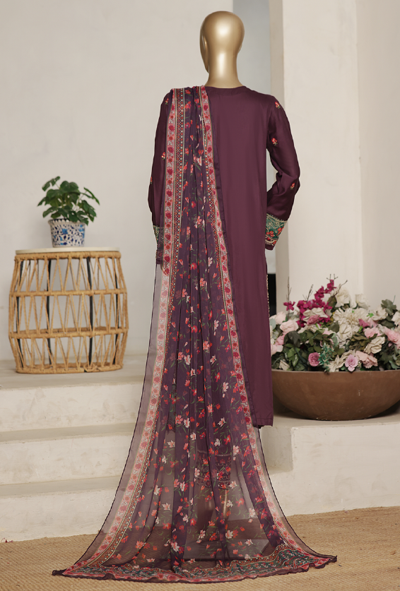 BIN SAEED LUXURY EMBROIDERED LAWN