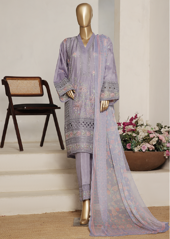 BIN SAEED LUXURY EMBROIDERED LAWN