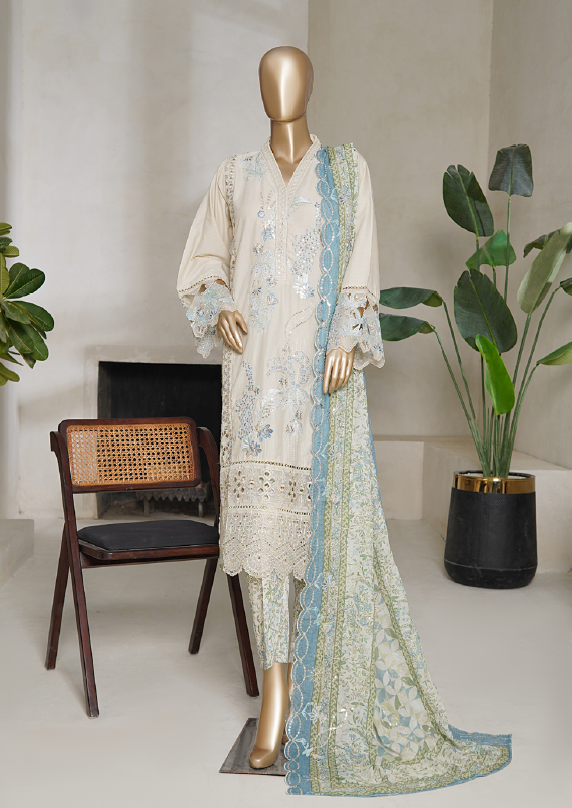 BIN SAEED EMBROIDERED LUXURY LAWN