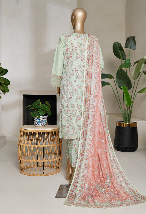 BIN SAEED EMBROIDERED LUXURY LAWN