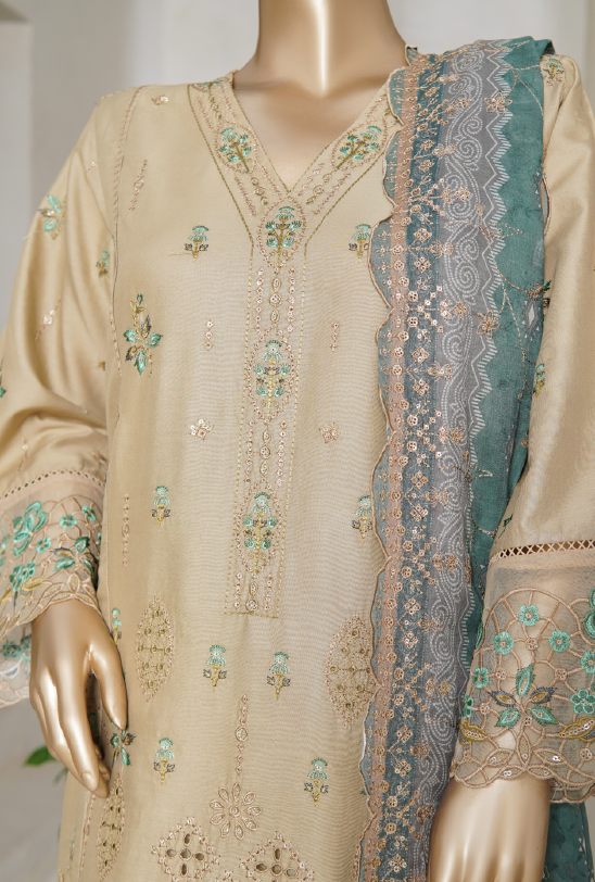 BIN SAEED EMBROIDERED LUXURY LAWN