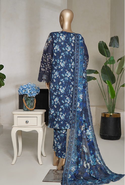 BIN SAEED EMBROIDERED LUXURY LAWN