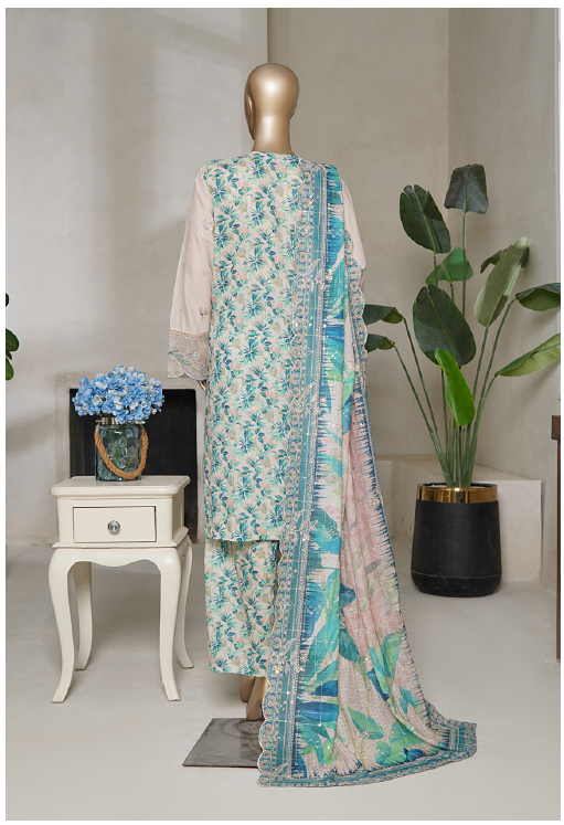 BIN SAEED EMBROIDERED LUXURY LAWN
