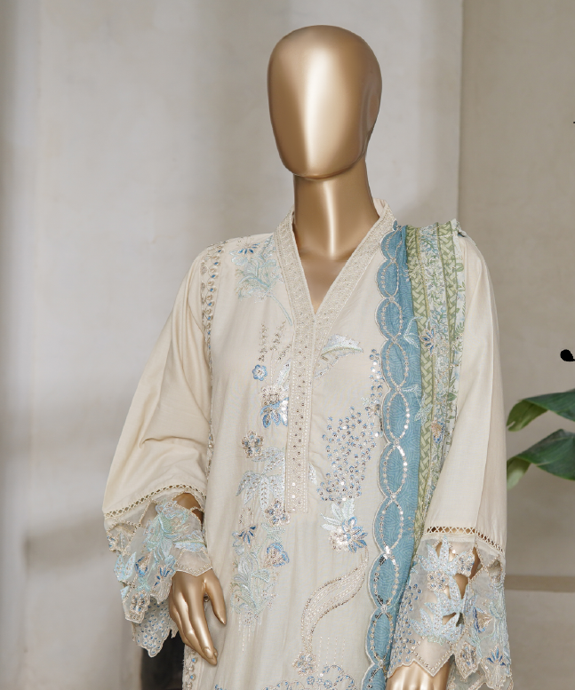 BIN SAEED EMBROIDERED LUXURY LAWN