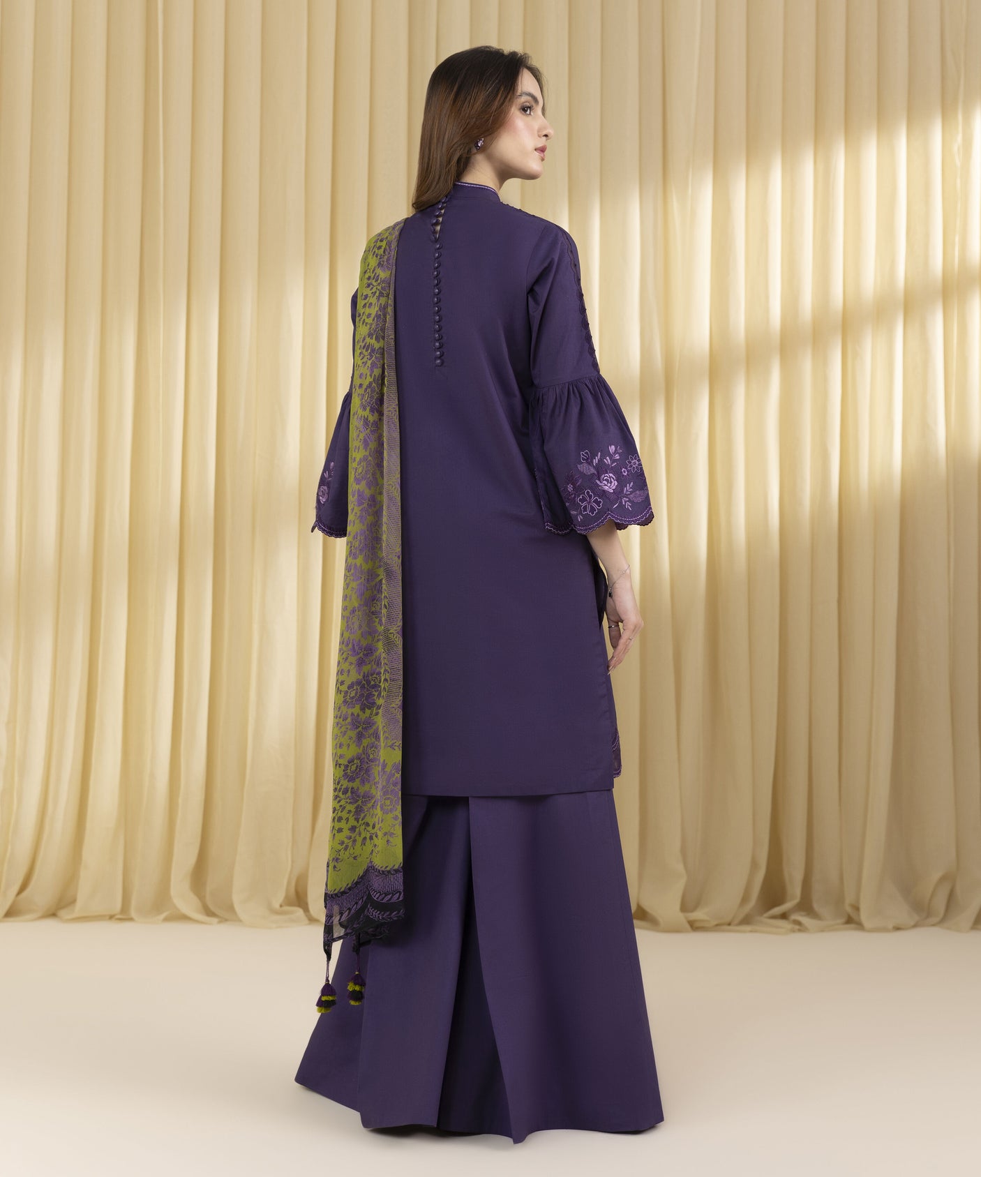 Sapphire Embroidered Lawn