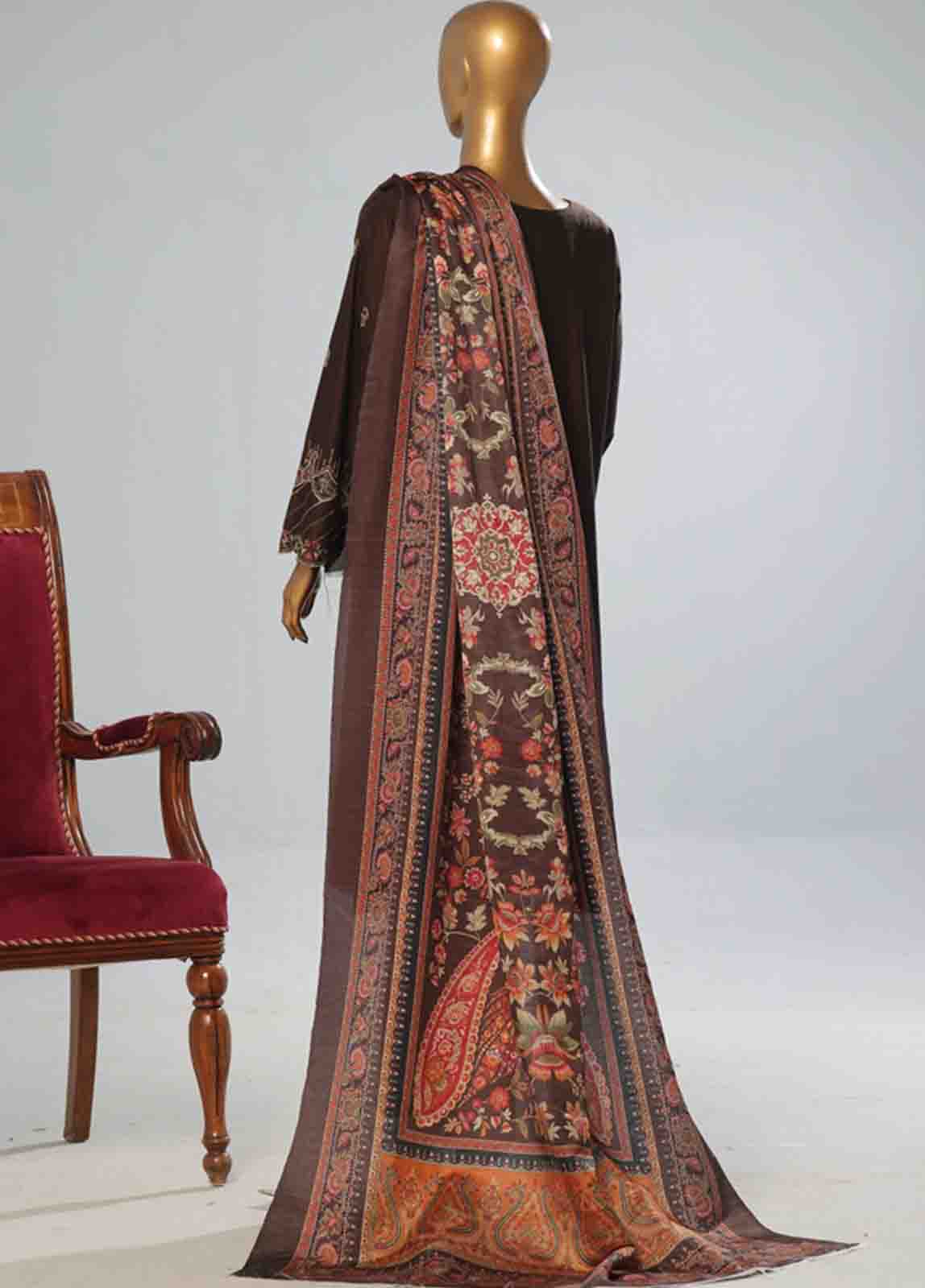 BIN SAEED EXCLUSIVE SLUB EMBROIDERED  KHADDAR  COLLECTION