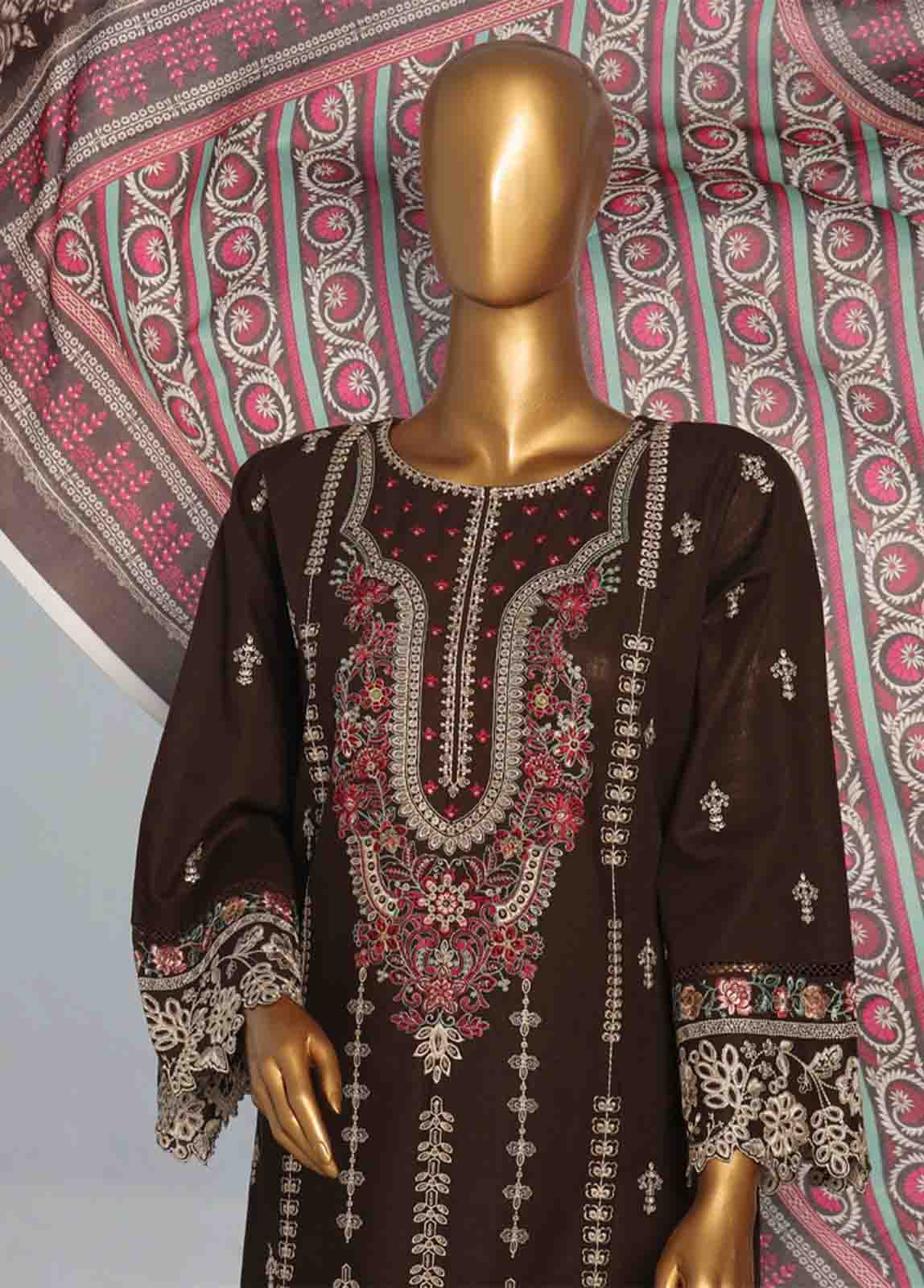 BIN SAEED EXCLUSIVE SLUB EMBROIDERED  KHADDAR  COLLECTION