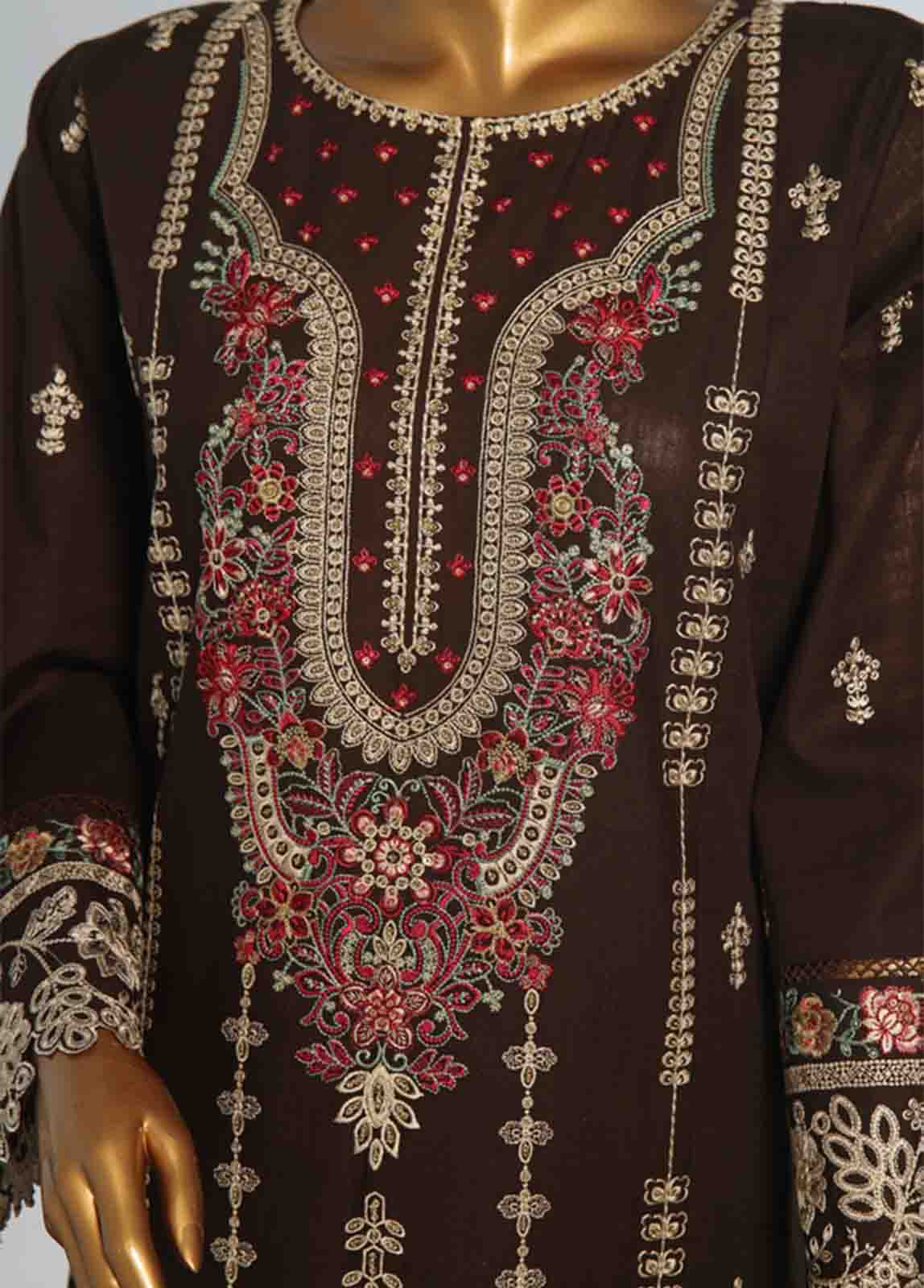 BIN SAEED EXCLUSIVE SLUB EMBROIDERED  KHADDAR  COLLECTION