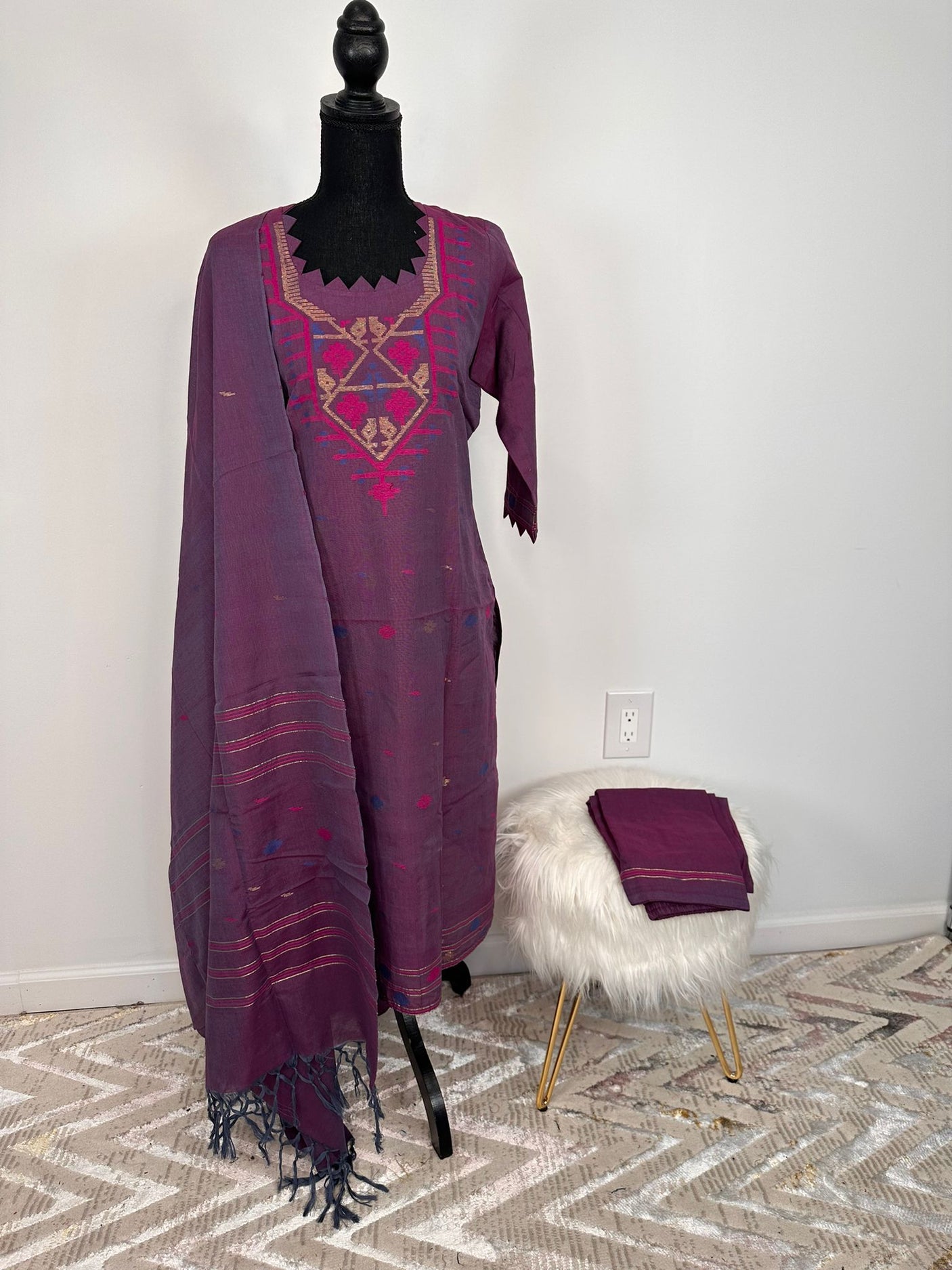 Pure Handloom Dhakai Jamdani