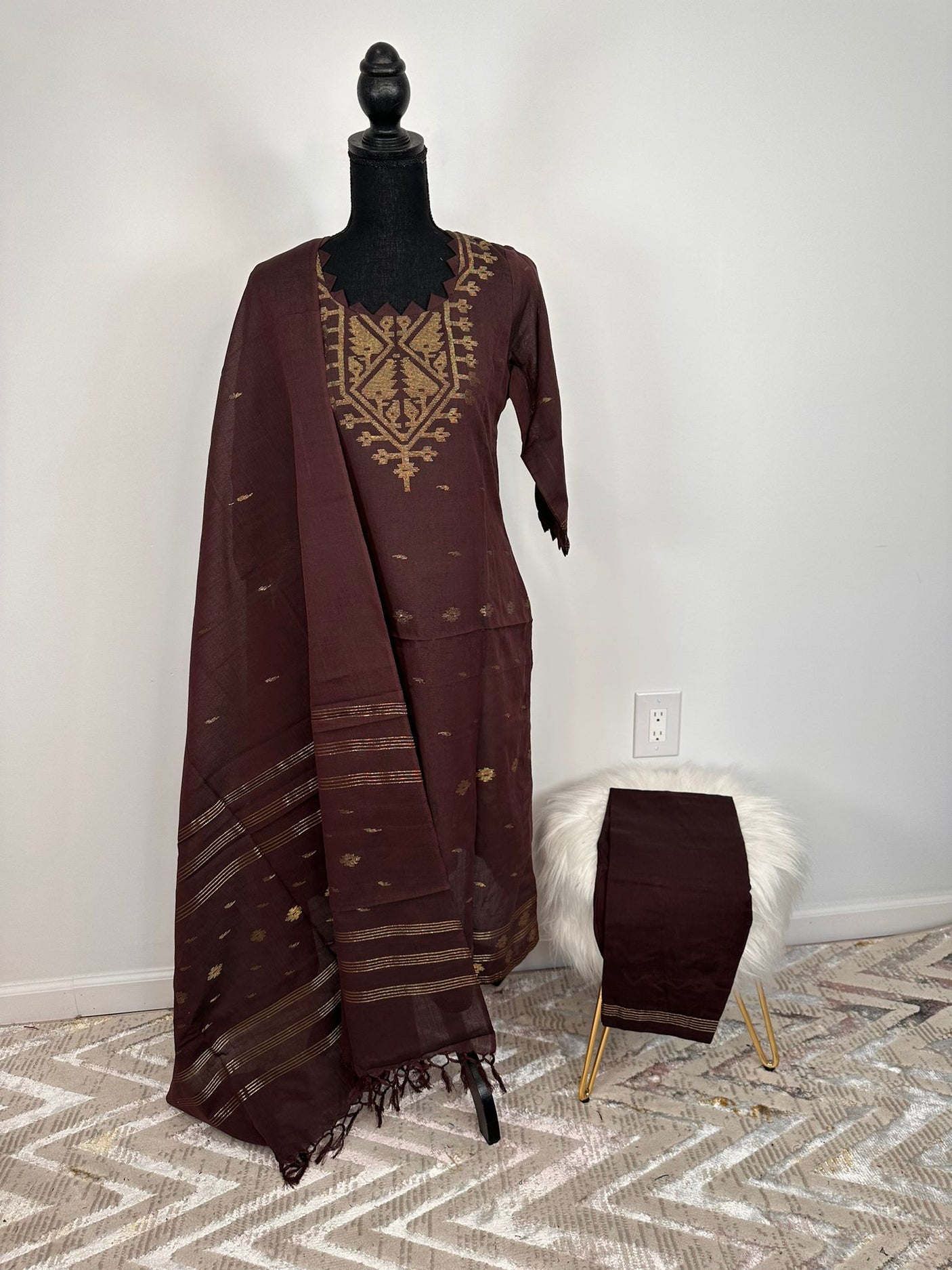 Pure Handloom Dhakai Jamdani