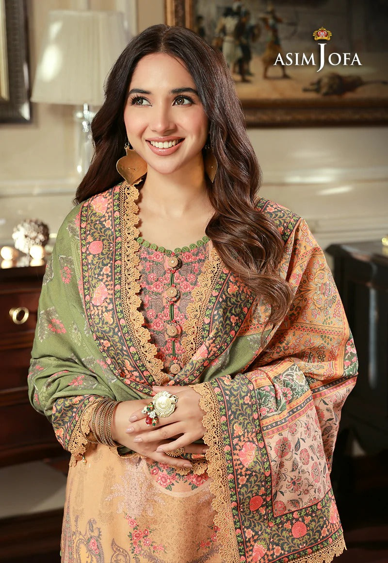 Asim Jofa Karandi Printed Suit