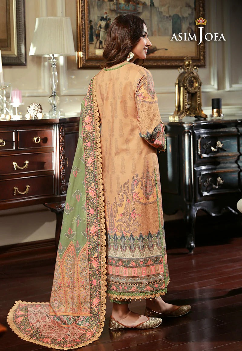 Asim Jofa Karandi Printed Suit