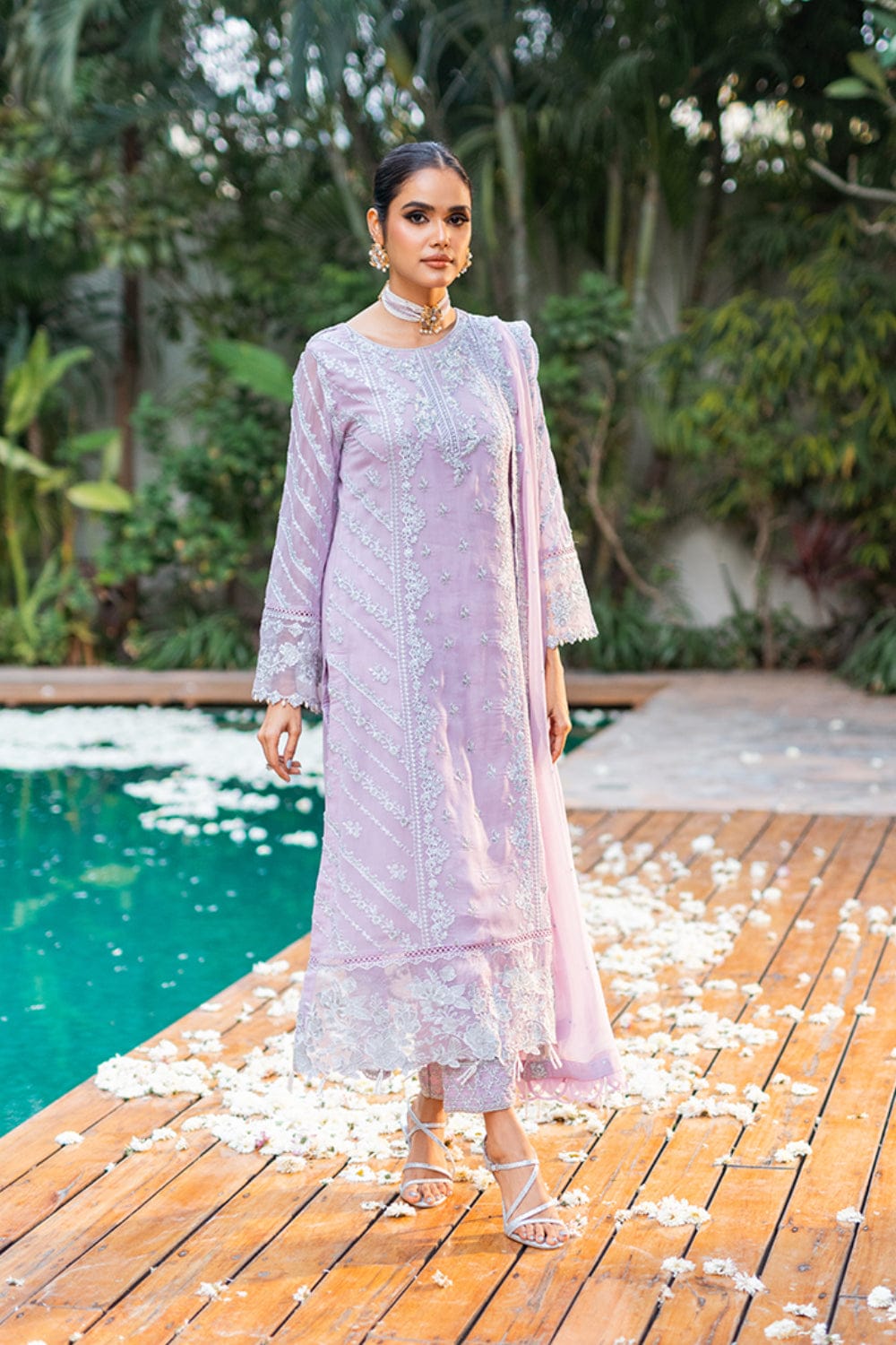 Azure Luxury Embroidered Collection