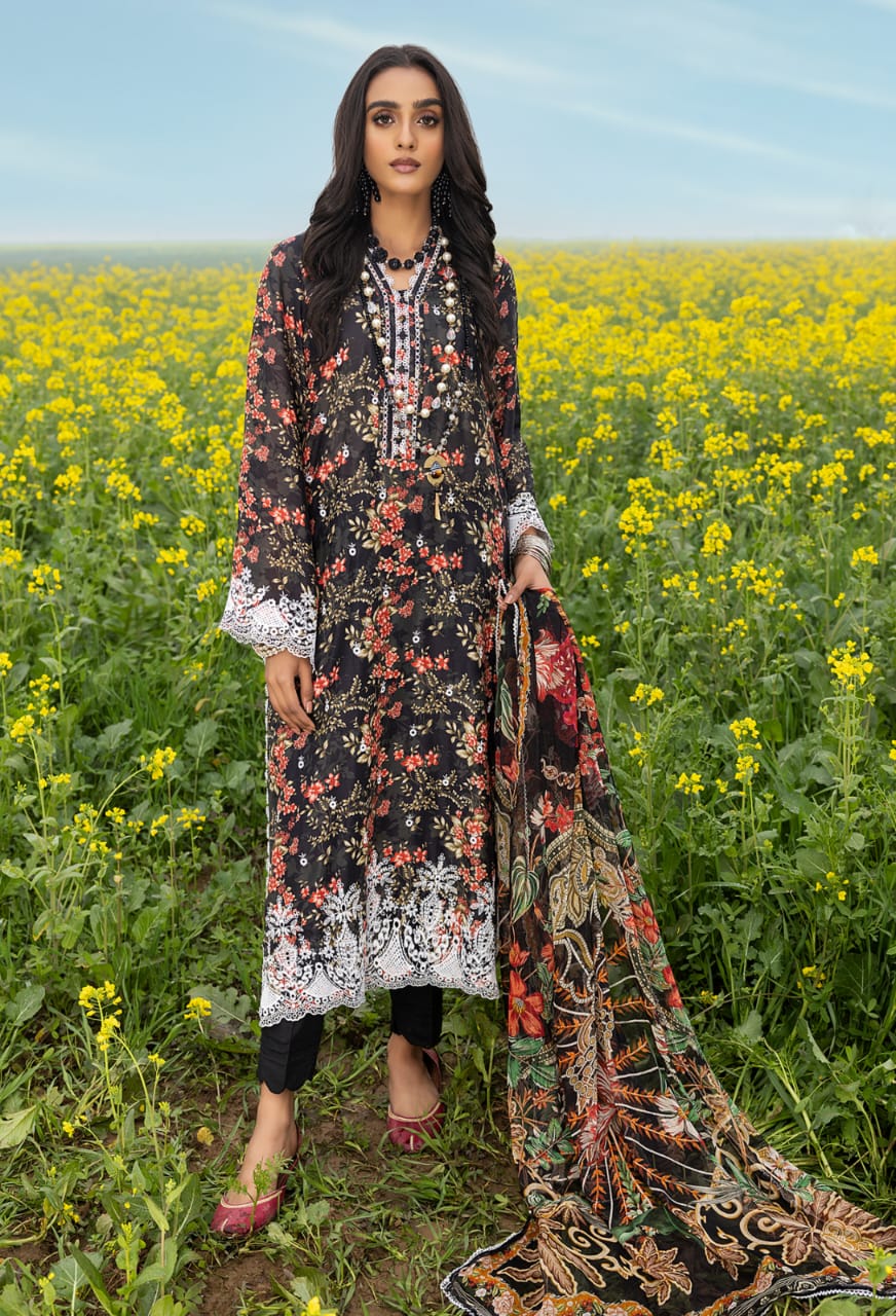 Adan's Libas Sarson Embroidered Lawn Collection