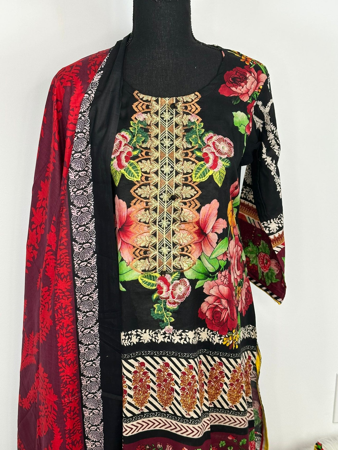 Pakistani Embroidered Lawn ready to ship