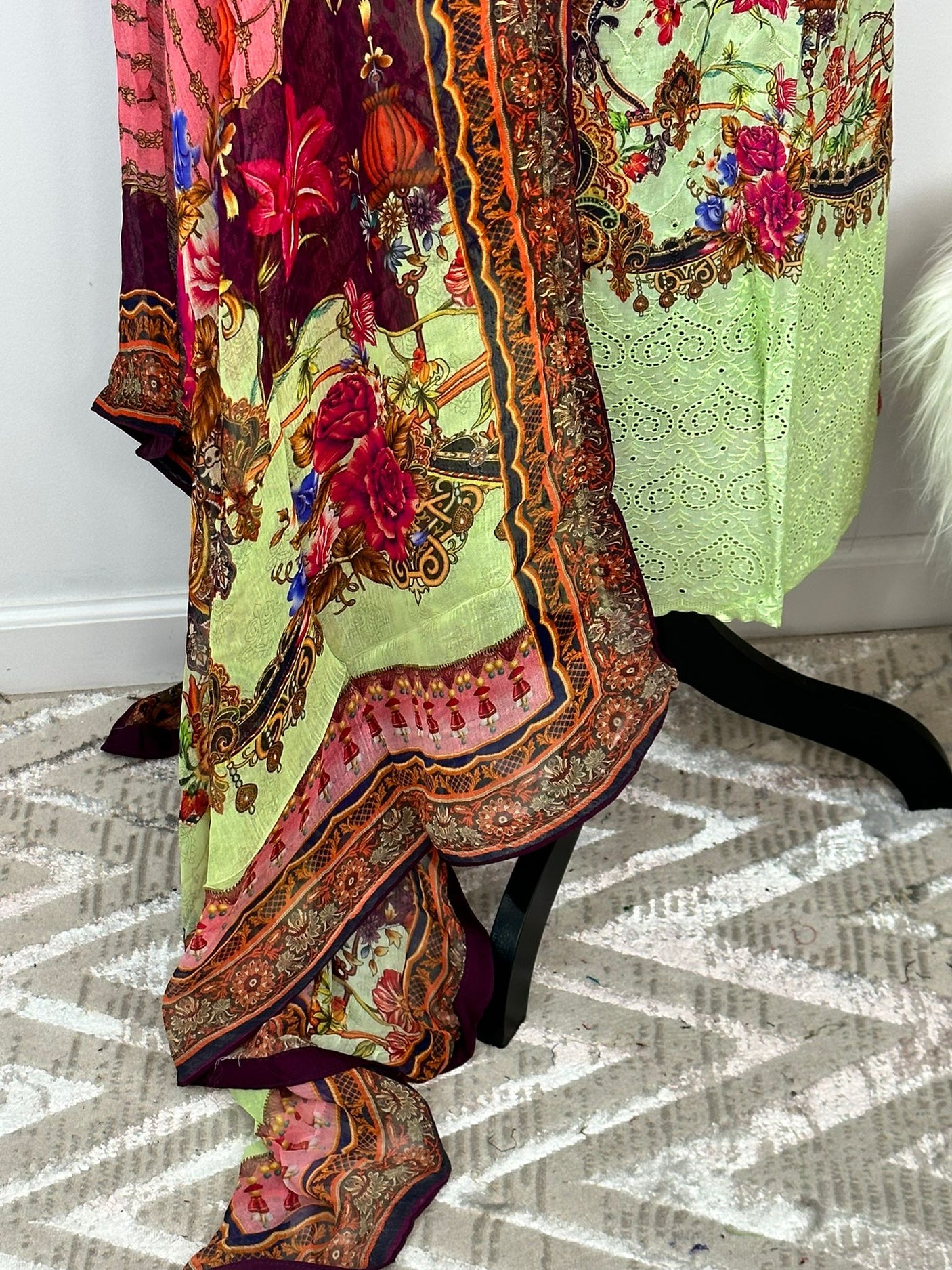 Pakistani Embroidered Luxury Lawn ready to ship