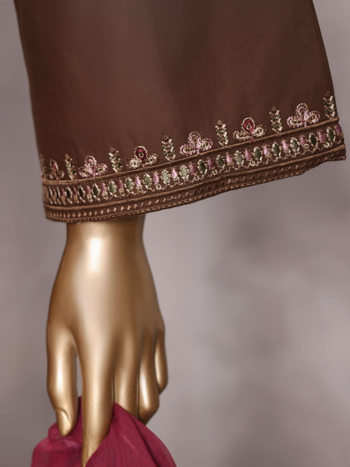 Eclair By Sadabahar Vol-3 Brown - sleeve