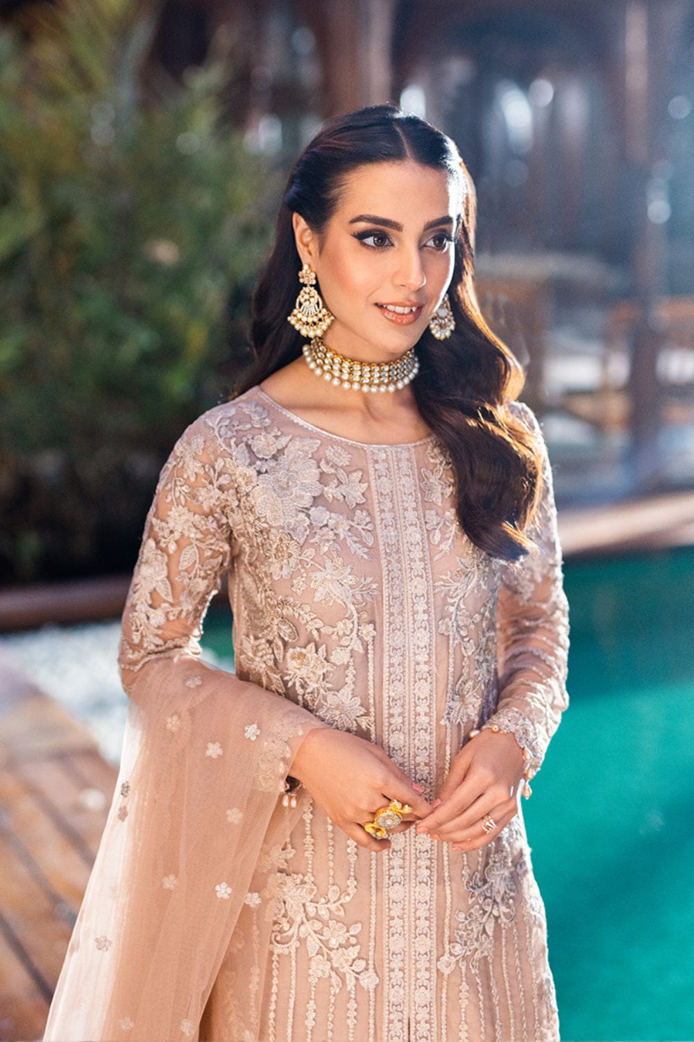 Azure Luxury Embroidered Collection