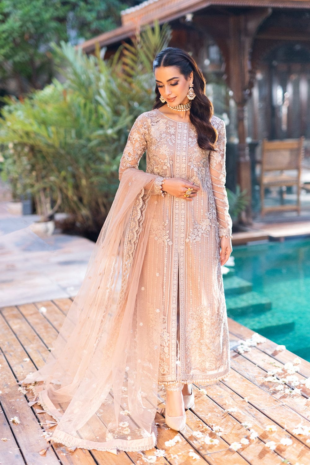 Azure Luxury Embroidered Collection