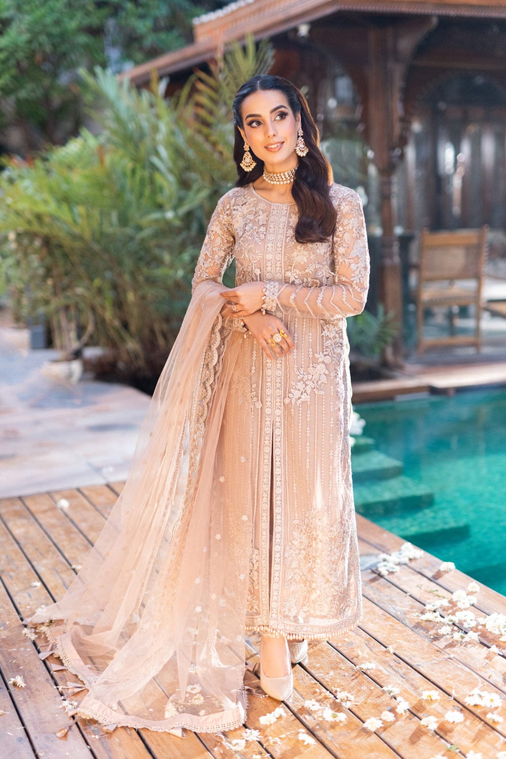 Azure Luxury Embroidered Collection