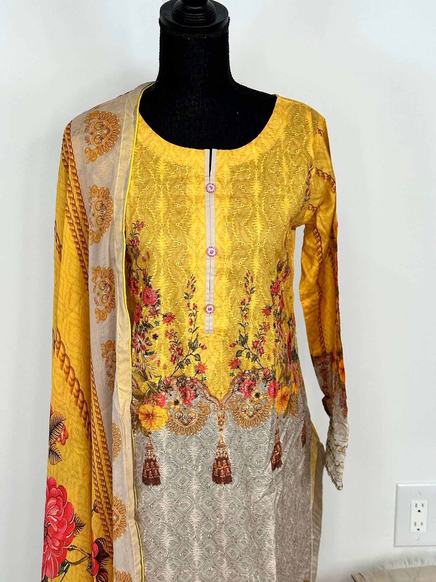 Pakistani Embroidered Lawn ready to ship