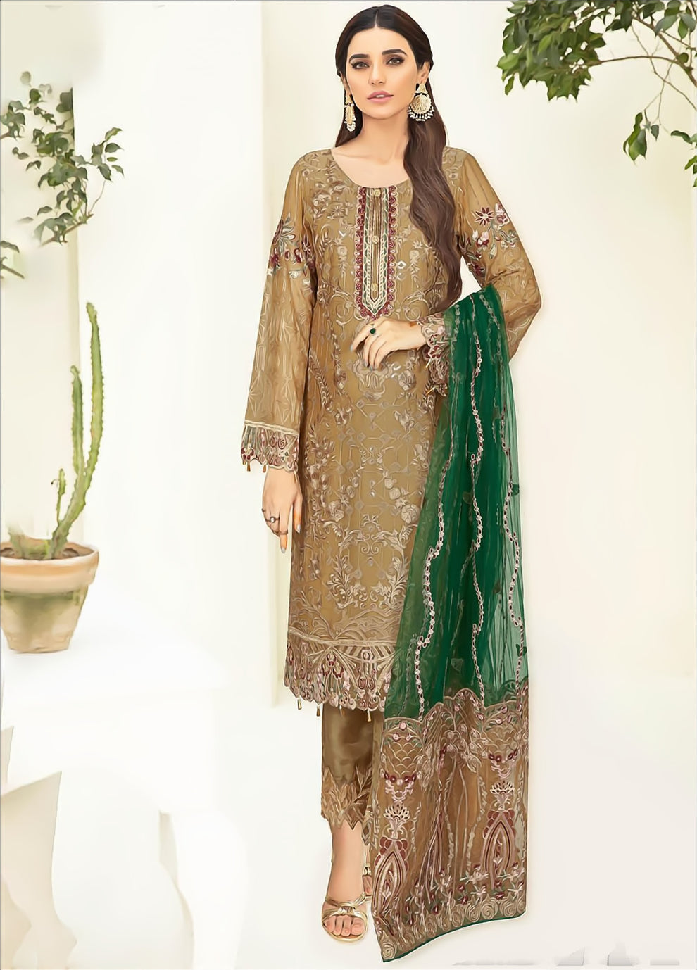 Nayab By Ramsha Weightless Chiffon Embroidered Collection