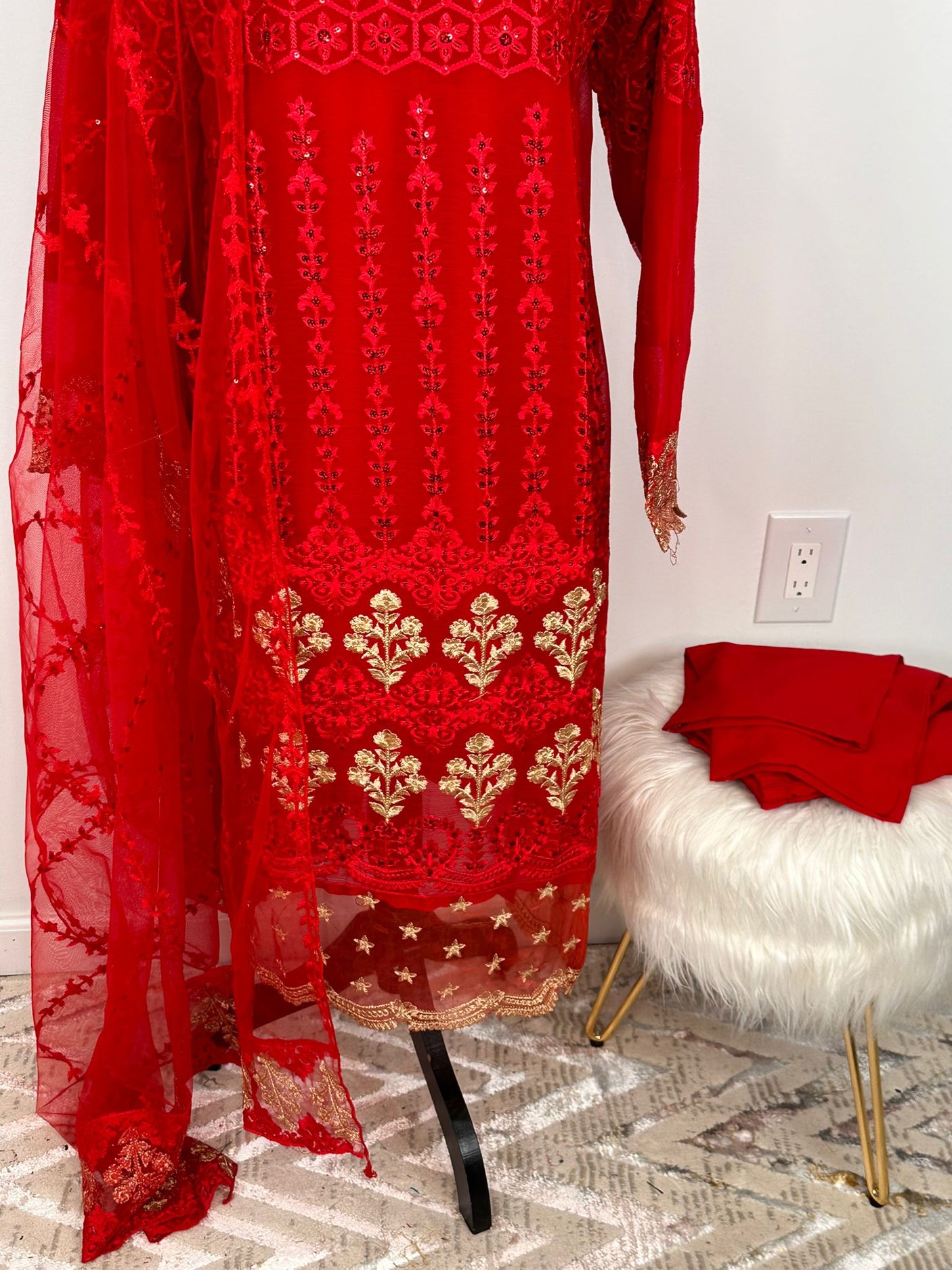 Pakistani Embroidered Party wear Ready To Ship