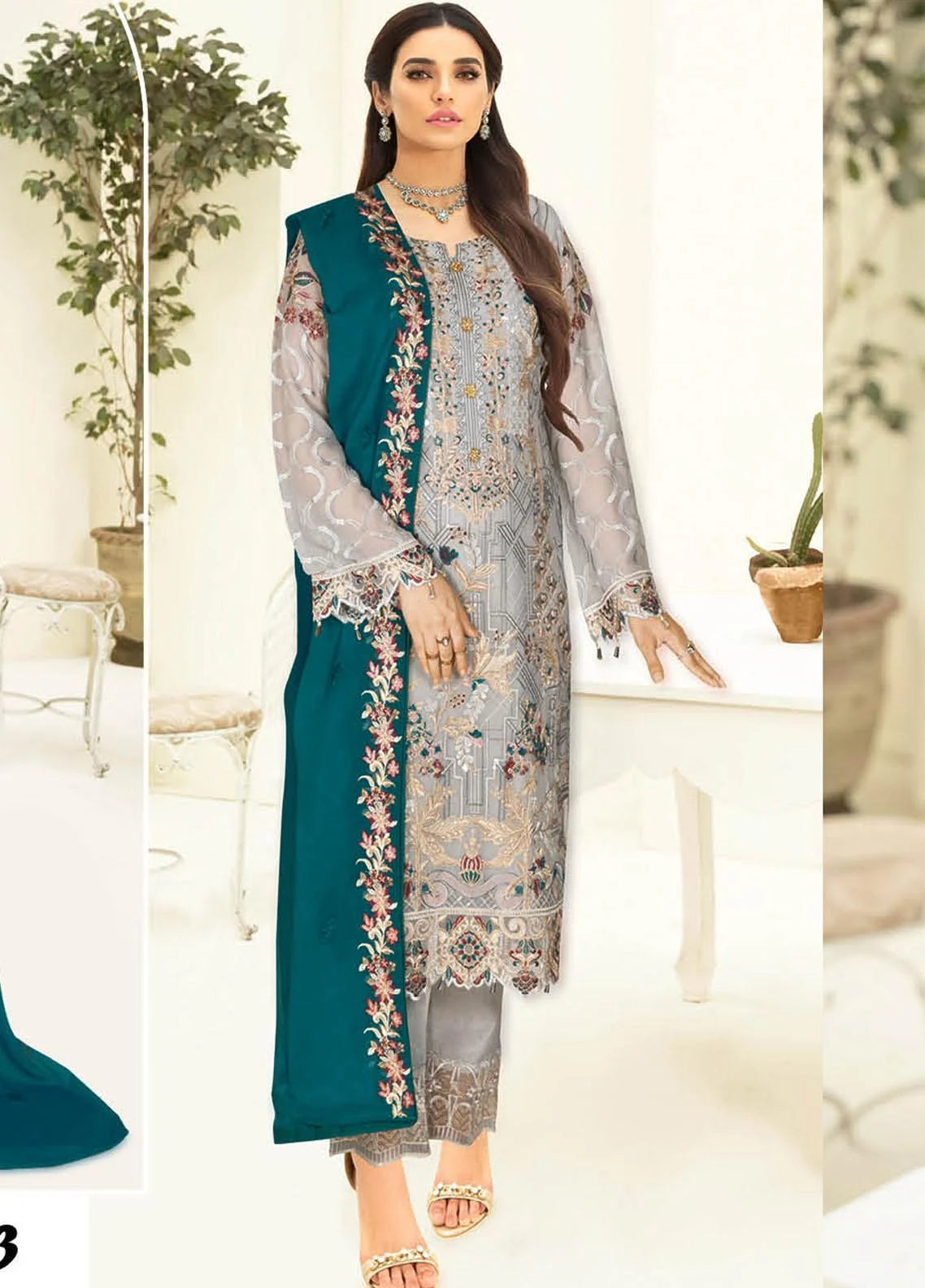 Nayab By Ramsha Weightless Chiffon Embroidered Collection
