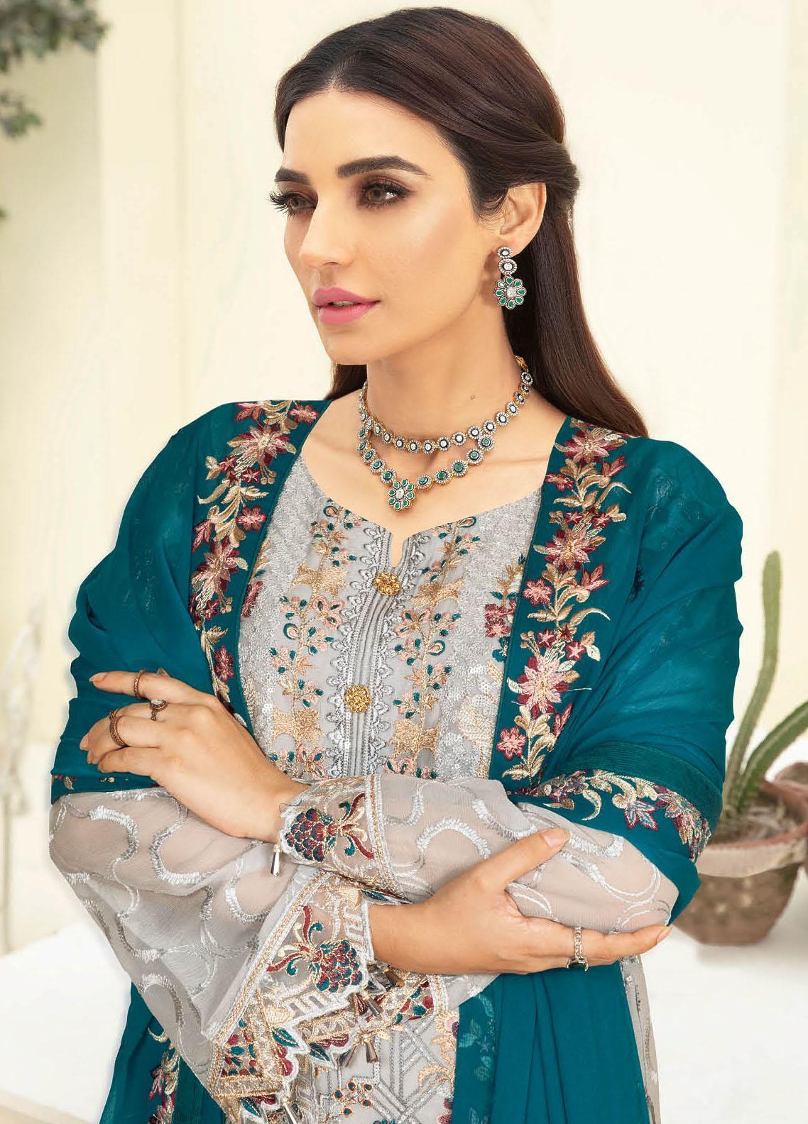 Nayab By Ramsha Weightless Chiffon Embroidered Collection
