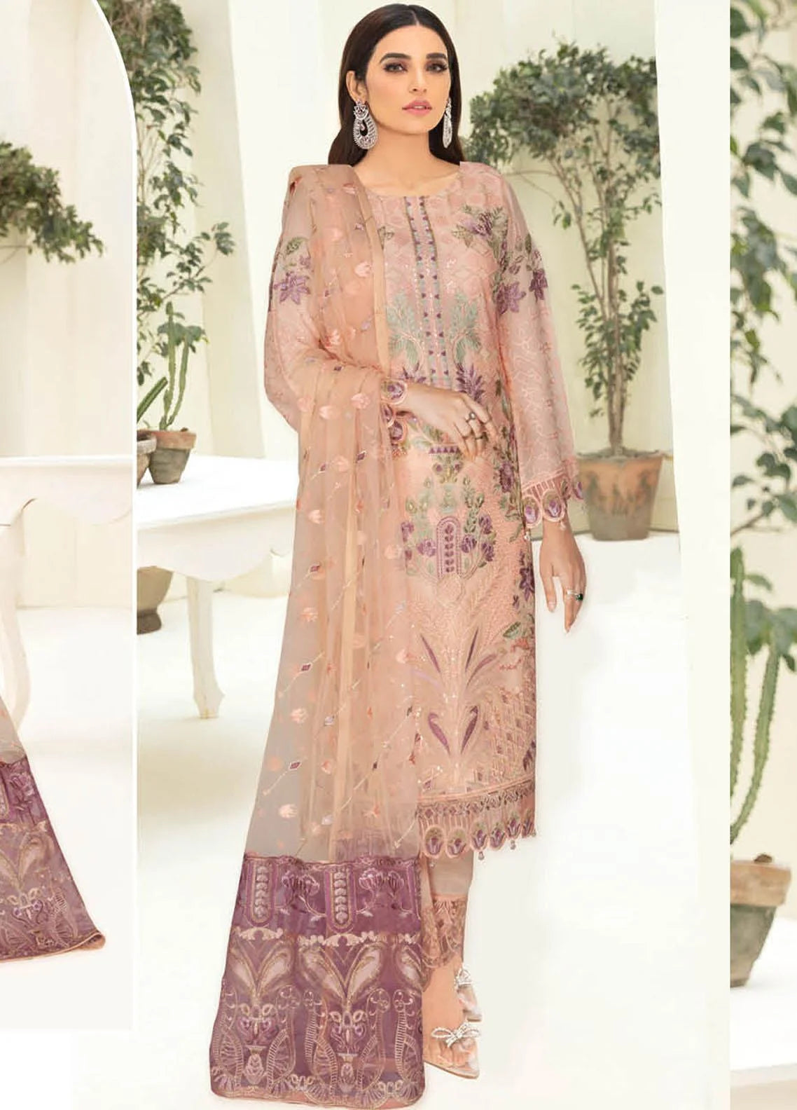 Nayab By Ramsha Weightless Chiffon Embroidered Collection