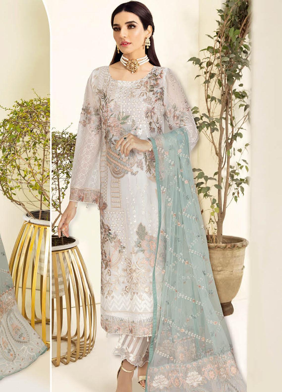 Nayab By Ramsha Weightless Chiffon Embroidered Collection