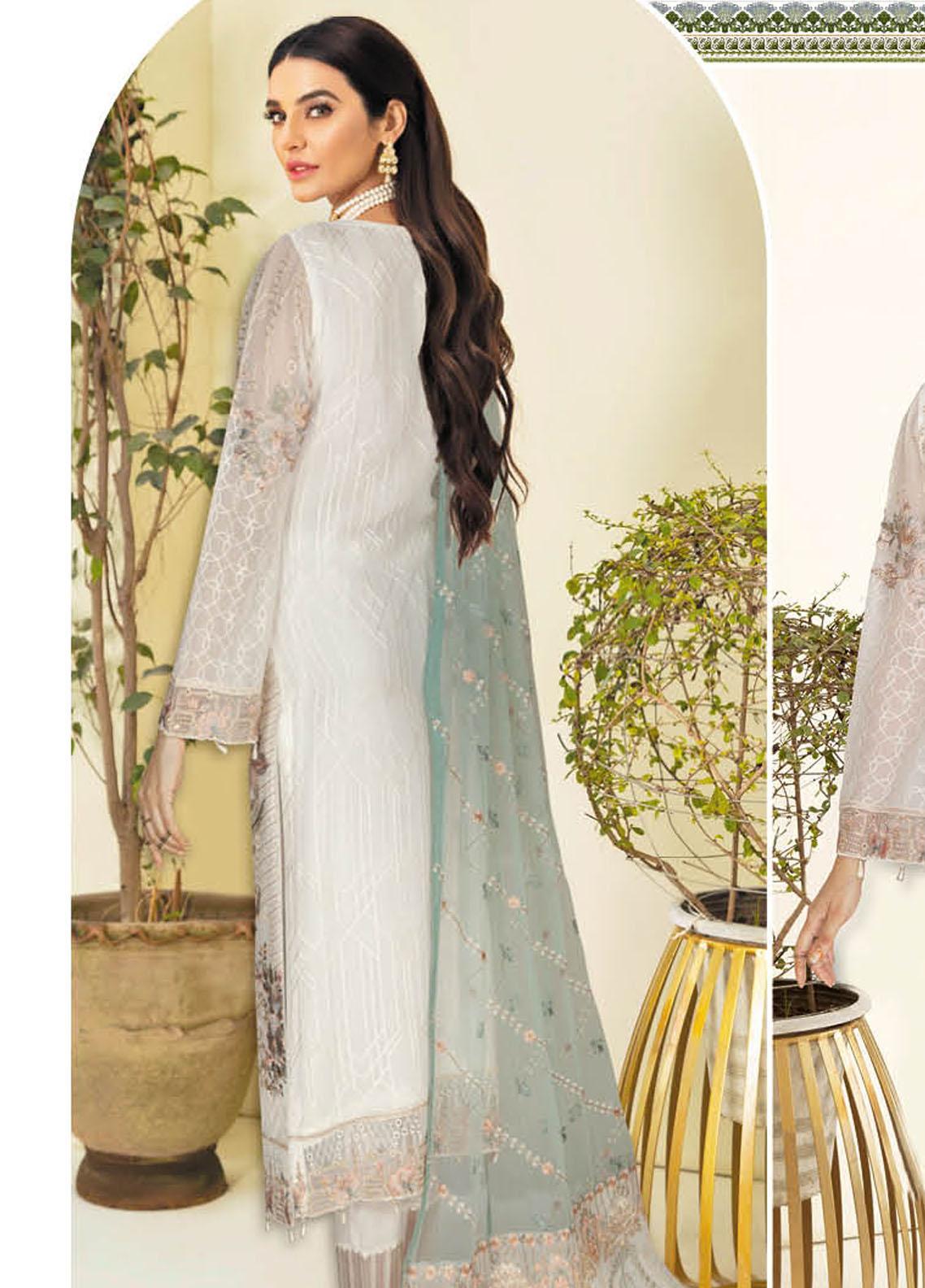 Nayab By Ramsha Weightless Chiffon Embroidered Collection