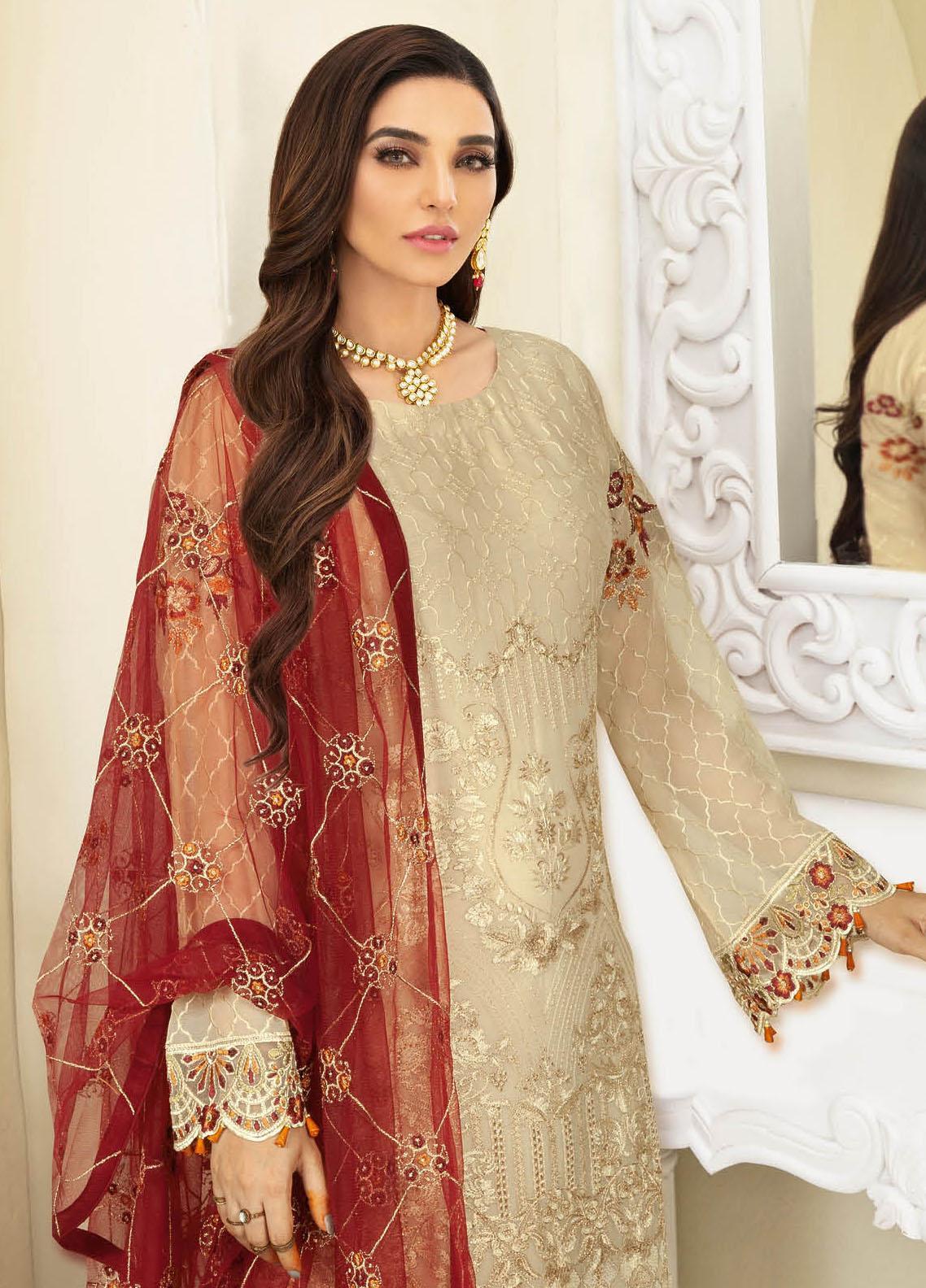 Nayab By Ramsha Weightless Chiffon Embroidered Collection