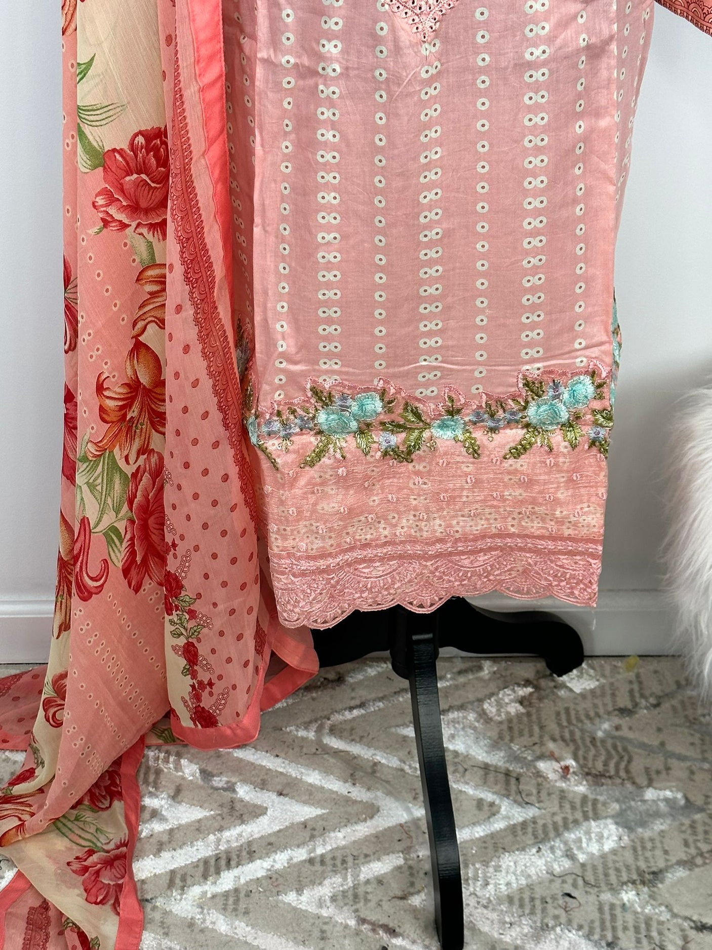 Pakistani Embroidered Lawn ready to ship