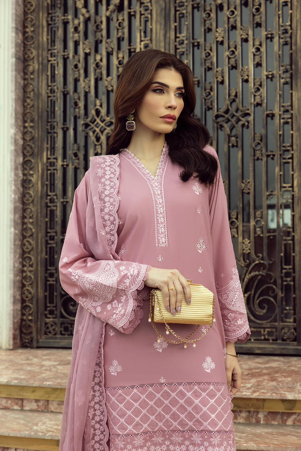 Lakhany Embroidered 3pc Suit