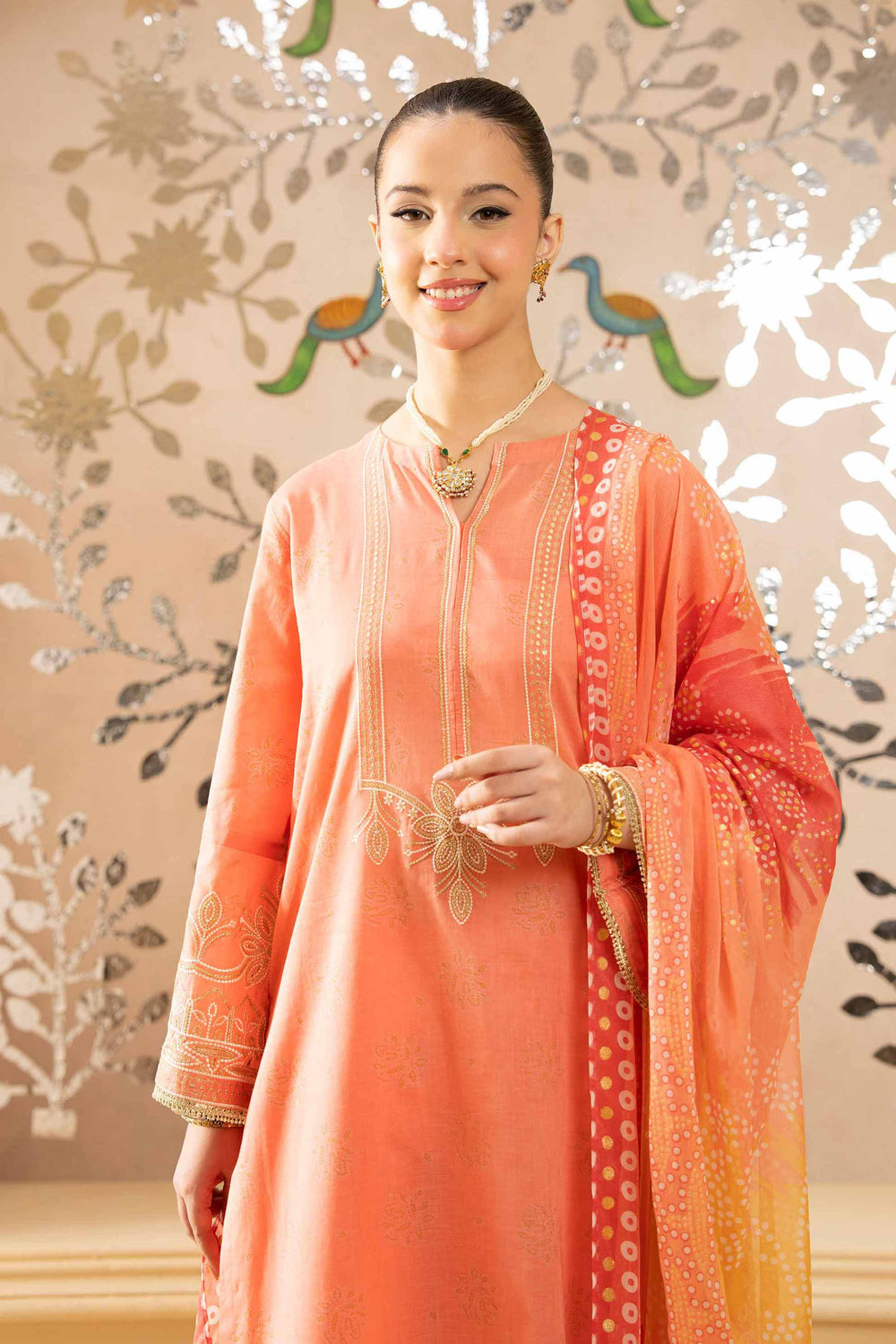 3 Piece Embroidered Suit by Nishat Linen